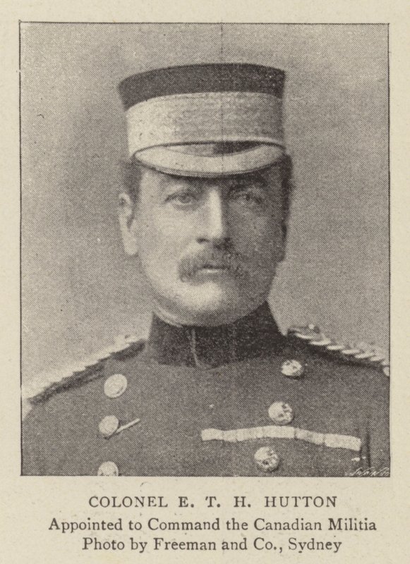 Colonel E T H Hutton by English Photographer