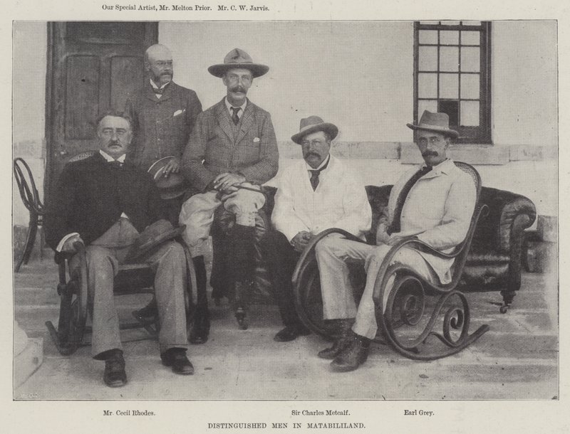 Distinguished Men in Matabililand by English Photographer