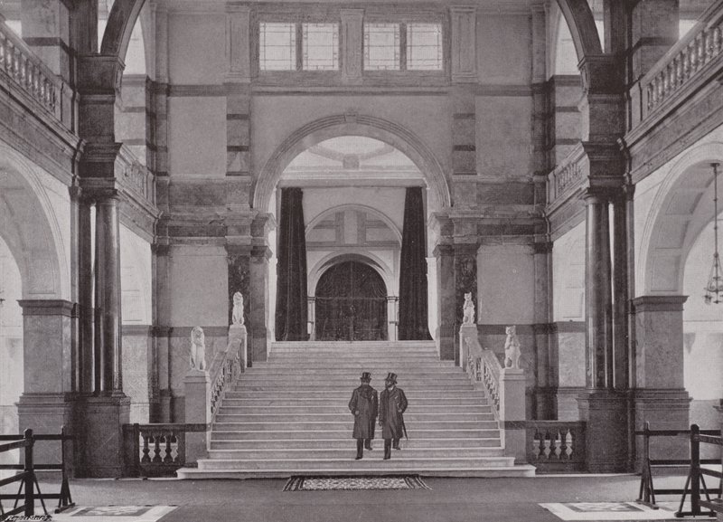 Entrance Hall of the University of London by English Photographer