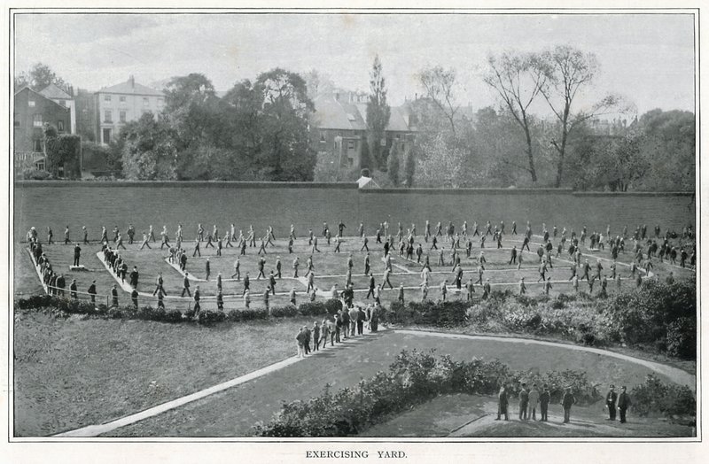Exercising Yard by English Photographer