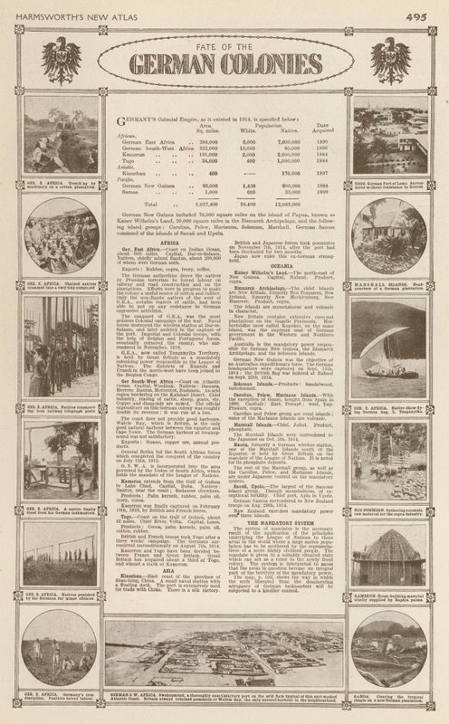 Fate of the German Colonies by English Photographer