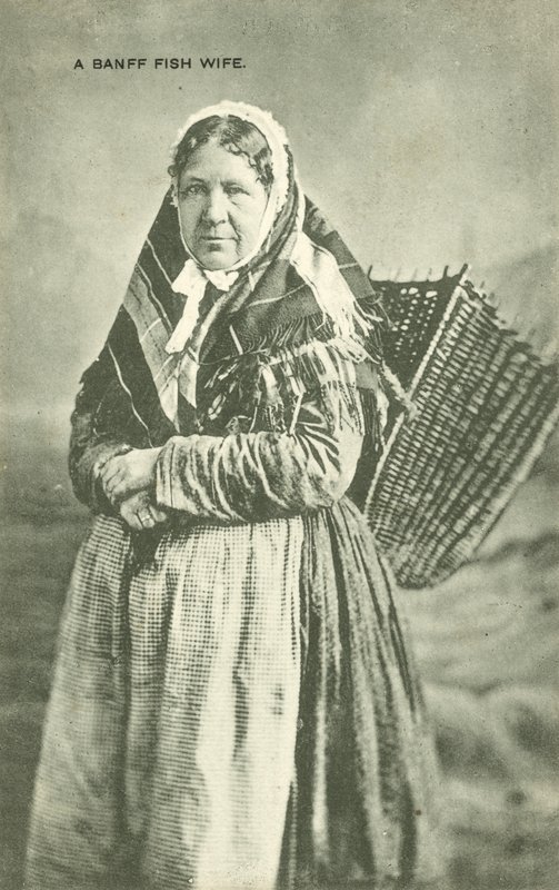 Fish Wife in Banff by English Photographer