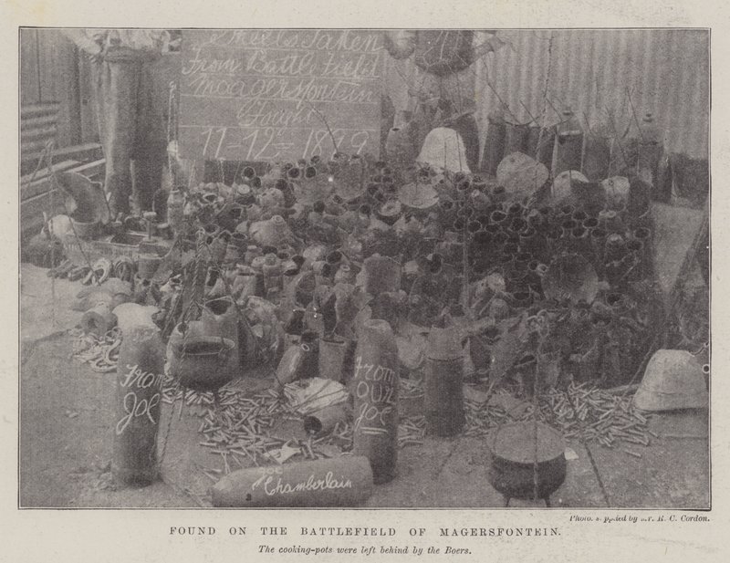 Found on the Battlefield of Magersfontein by English Photographer