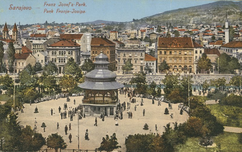 Franz Josef Park, Sarajevo by English Photographer