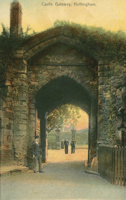Gateway, Nottingham Castle by English Photographer