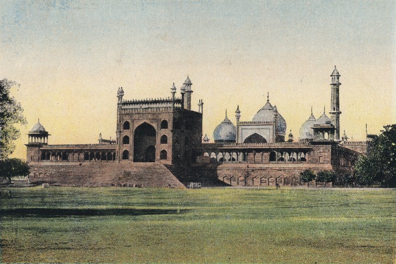 Gateway of the Great Mosque, Delhi by English Photographer