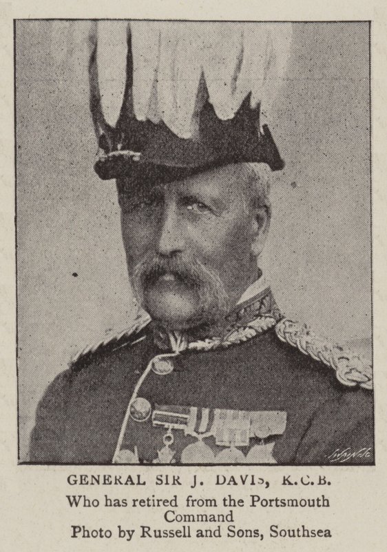 General Sir J Davis, KCB by English Photographer