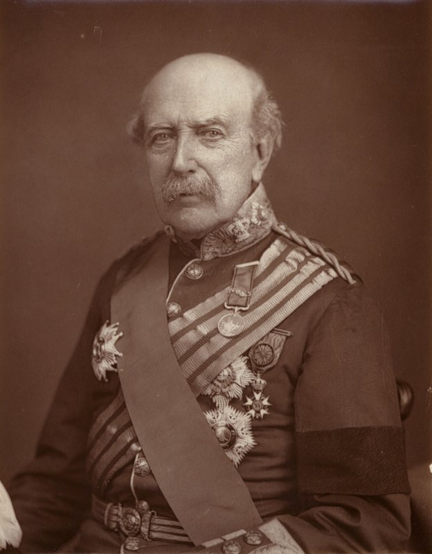 General Sir W F Williams of Kars by English Photographer