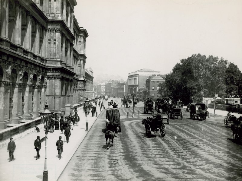 General View of Whitehall by English Photographer