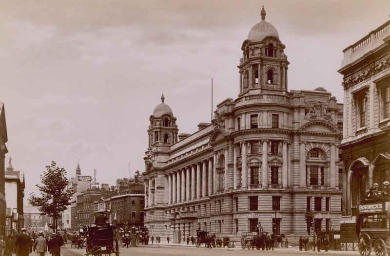 General View of Whitehall by English Photographer