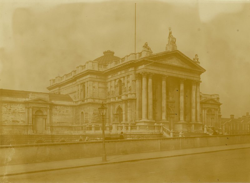 General view of the Tate Gallery by English Photographer