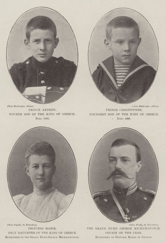 Greek Royals by English Photographer