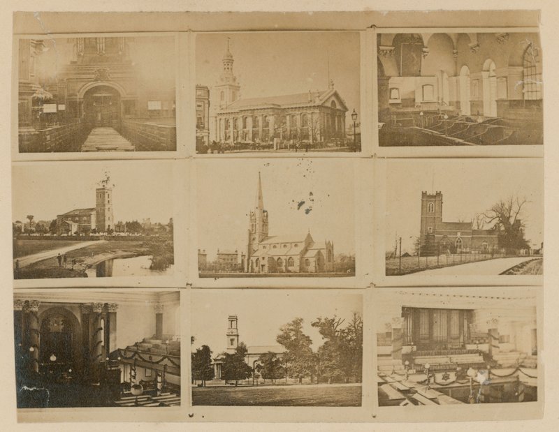 Greenwich churches; photographs by English Photographer