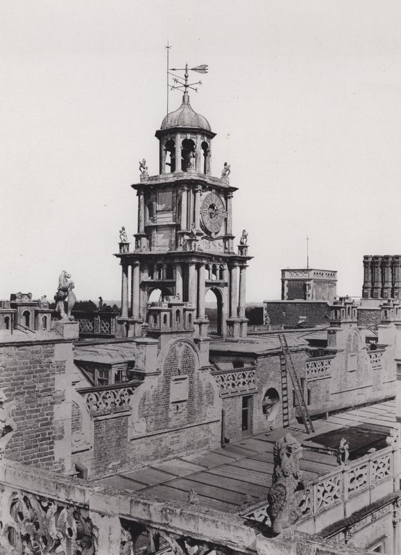 Hatfield House, The Clock-Turret by English Photographer
