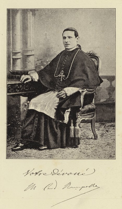 His Eminence Cardinal Rampolla by English Photographer