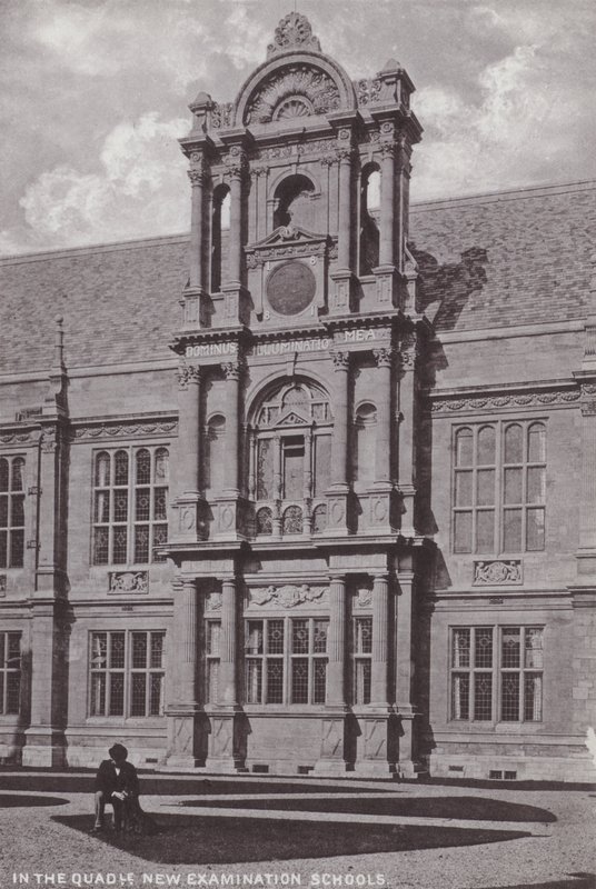 In the Quadrangle, New Examination Schools by English Photographer
