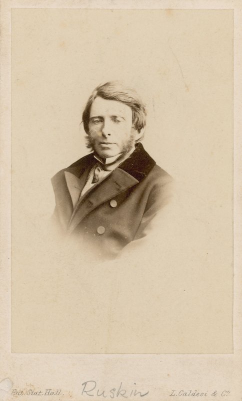 John Ruskin by English Photographer
