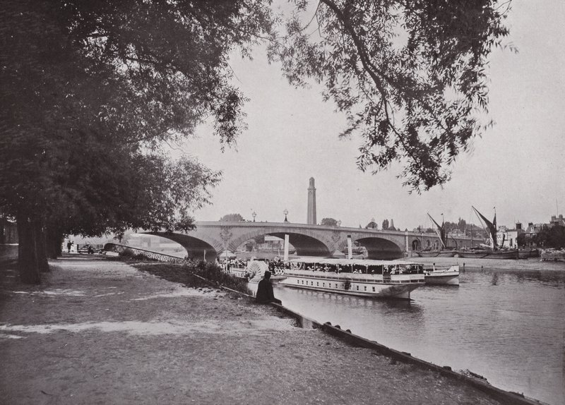 King Edward VII Bridge, Kew by English Photographer