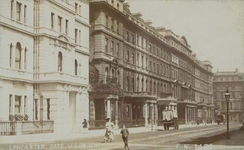 Lancaster Gate West London by English Photographer