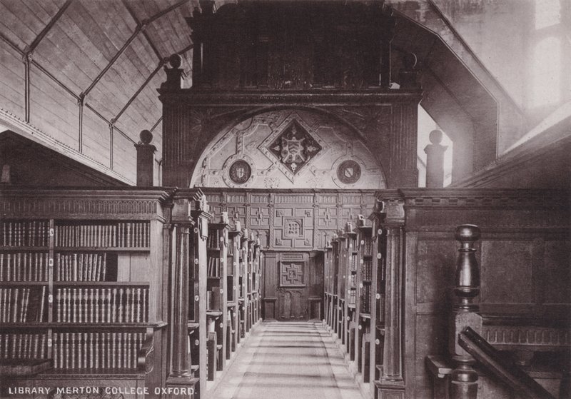 Library, Merton College, Oxford by English Photographer