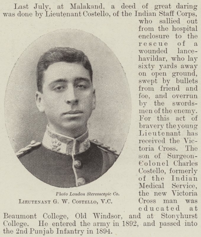 Lieutenant G. W. Costello, VC by English Photographer