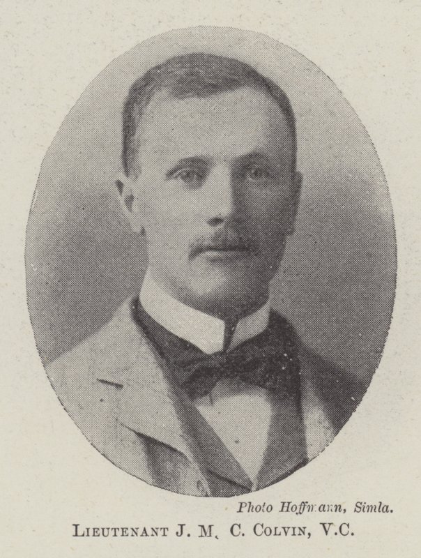 Lieutenant J M C Colvin, VC by English Photographer