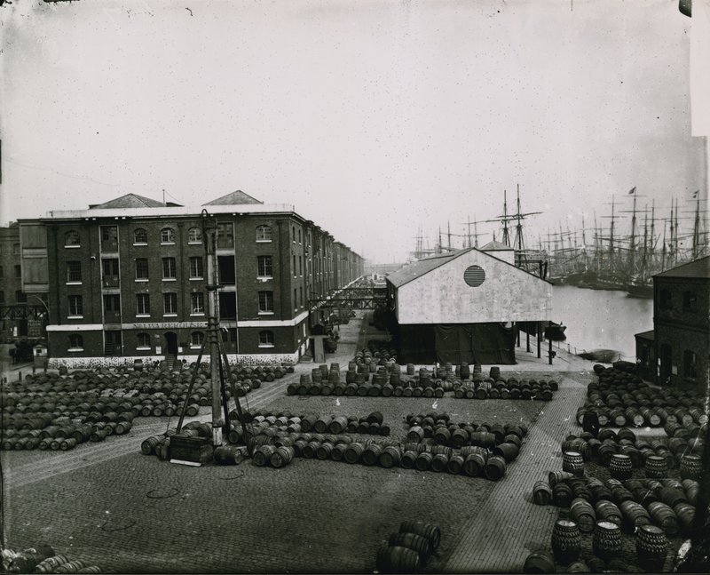 London Docks by English Photographer