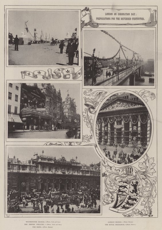 London on Coronation Day by English Photographer