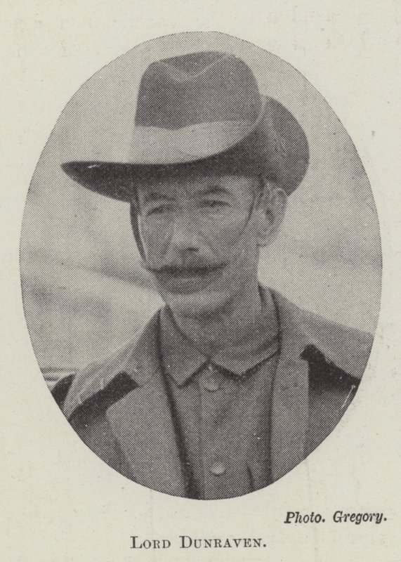 Lord Dunraven by English Photographer