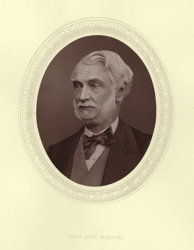 Lord John Manners by English Photographer