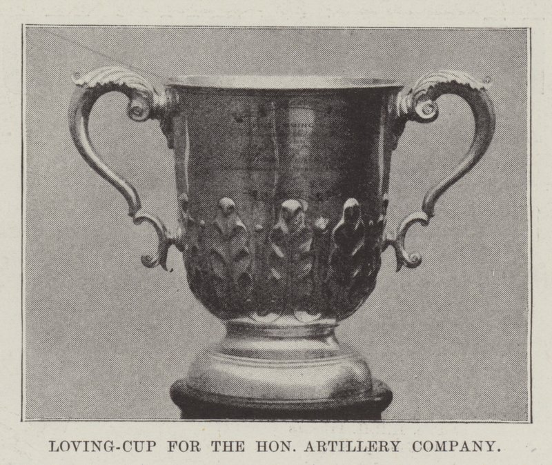 Loving-Cup for the Honourable Artillery Company by English Photographer