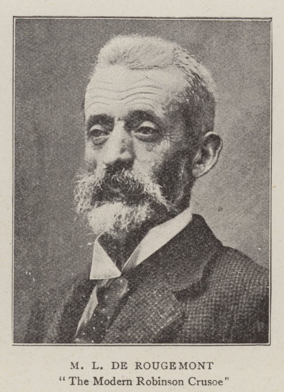 M. L. de Rougemont by English Photographer