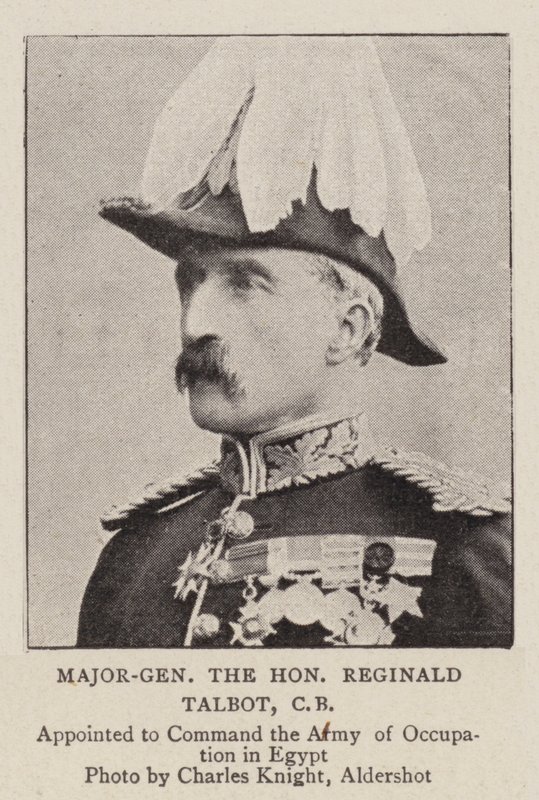 Major-General the Honourable Reginald Talbot, CB by English Photographer