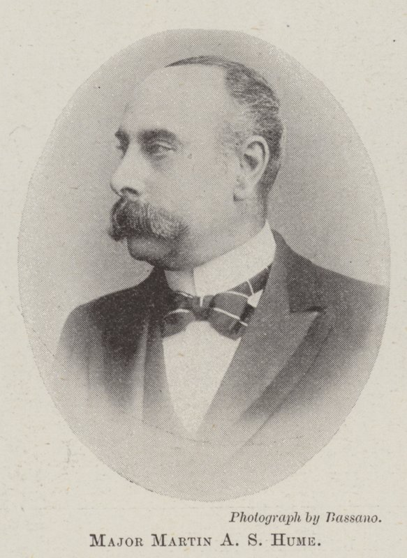 Major Martin A.S. Hume by English Photographer