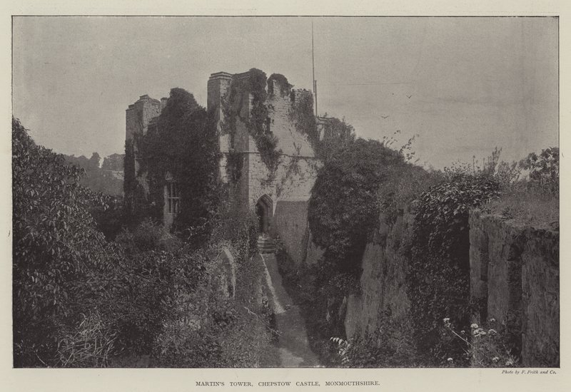 Martins Tower, Chepstow Castle, Monmouthshire by English Photographer