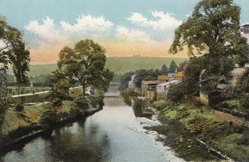 Matlock Bridge, on River Derwent by English Photographer