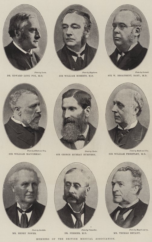 Members of the British Medical Association by English Photographer