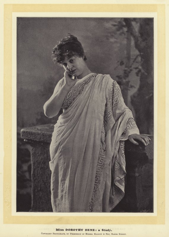 Miss Dorothy Dene: a Study by English Photographer
