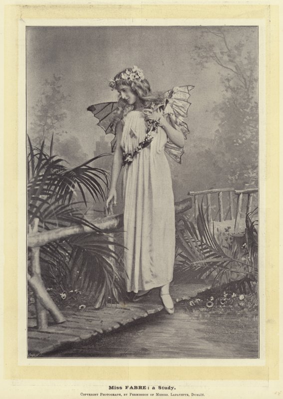 Miss Fabre: a Study by English Photographer