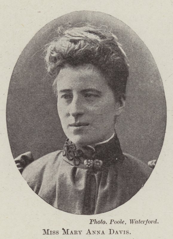 Miss Mary Anna Davis by English Photographer
