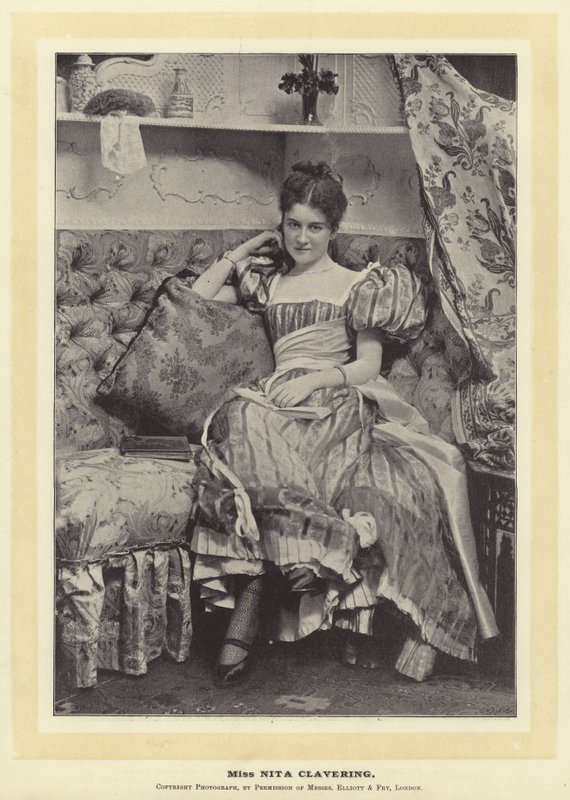 Miss Nita Clavering by English Photographer