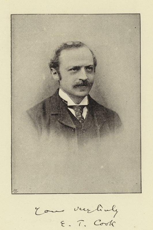 Mr Edward T Cook by English Photographer