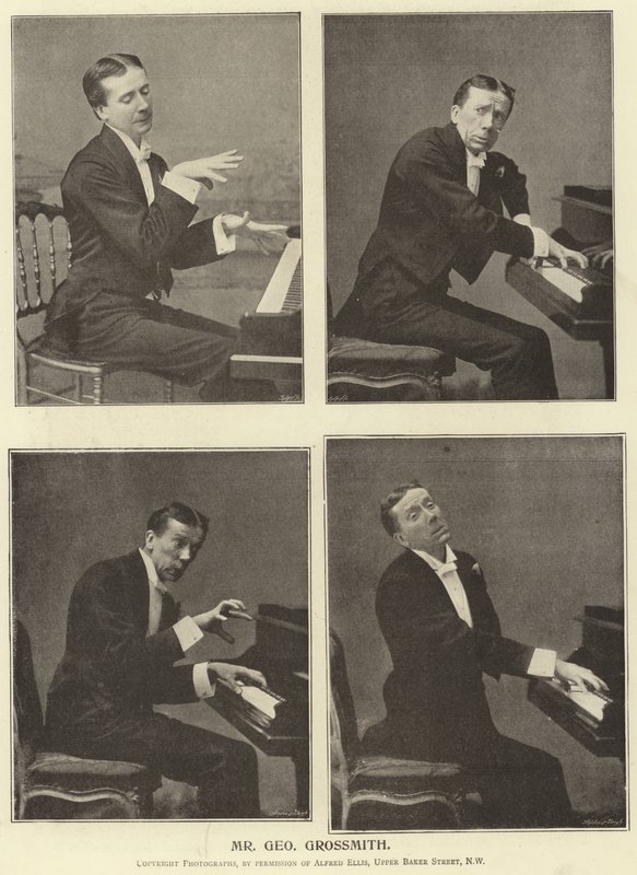 Mr Geo Grossmith by English Photographer