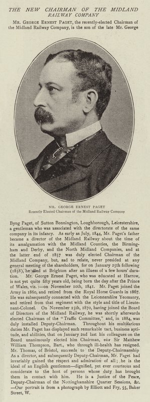 Mr George Ernest Paget by English Photographer