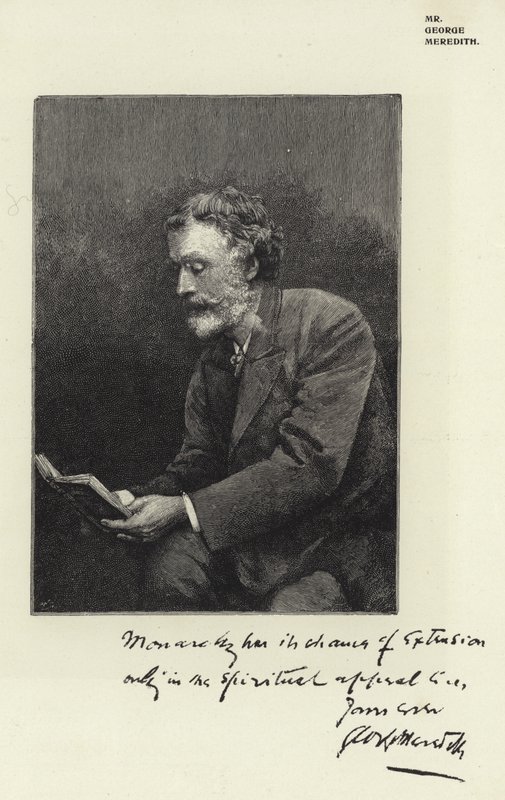 Mr George Meredith by English Photographer