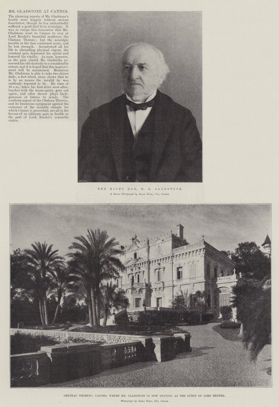 Mr Gladstone at Cannes by English Photographer