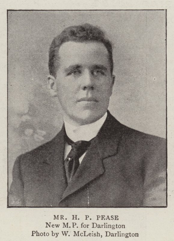 Mr. H. P. Pease by English Photographer