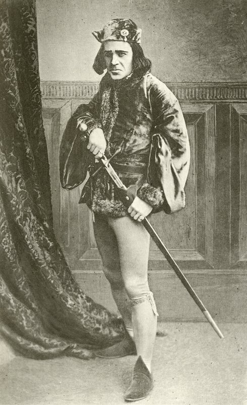 Mr Richard Mansfield as Richard III by English Photographer
