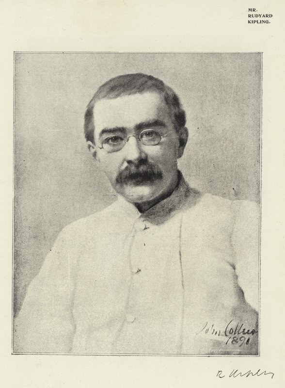 Mr Rudyard Kipling by English Photographer