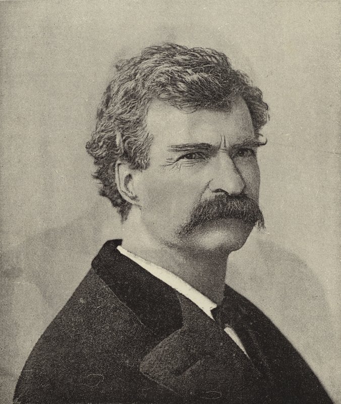 Samuel Clemens (Mark Twain) by English Photographer